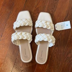 Braided sandals